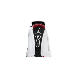 Air Jordan 14 Nettoyage Blanc/Rouge Pratique