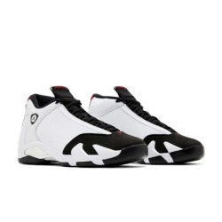 Air Jordan 14 Nettoyage Blanc/Rouge Pratique