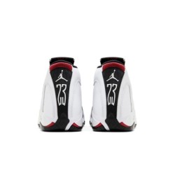 Air Jordan 14 Nettoyage Blanc/Rouge Pratique