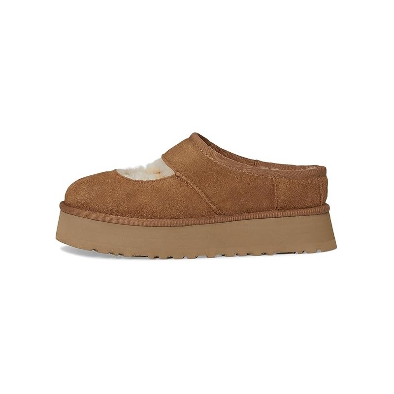 Chaussons UGG Bea Mary Jane Semelle Naturelle Souple