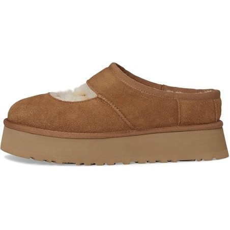 Chaussons UGG Bea Mary Jane Semelle Naturelle Souple